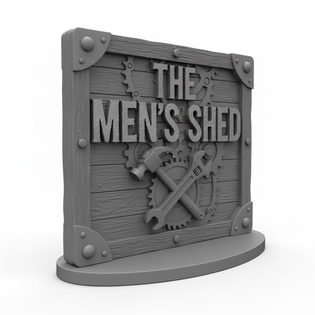 A 3D printer in action